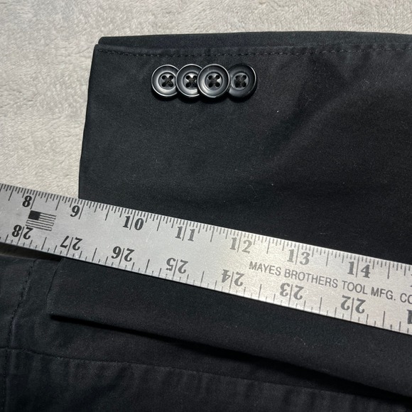 KROON Mens Black Cotton Blend Blazer Jacket Woven Lined Size 42L - Picture 16 of 16